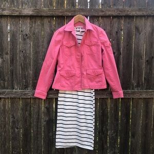 Med Black/White Capella & Pint Jacket Sm